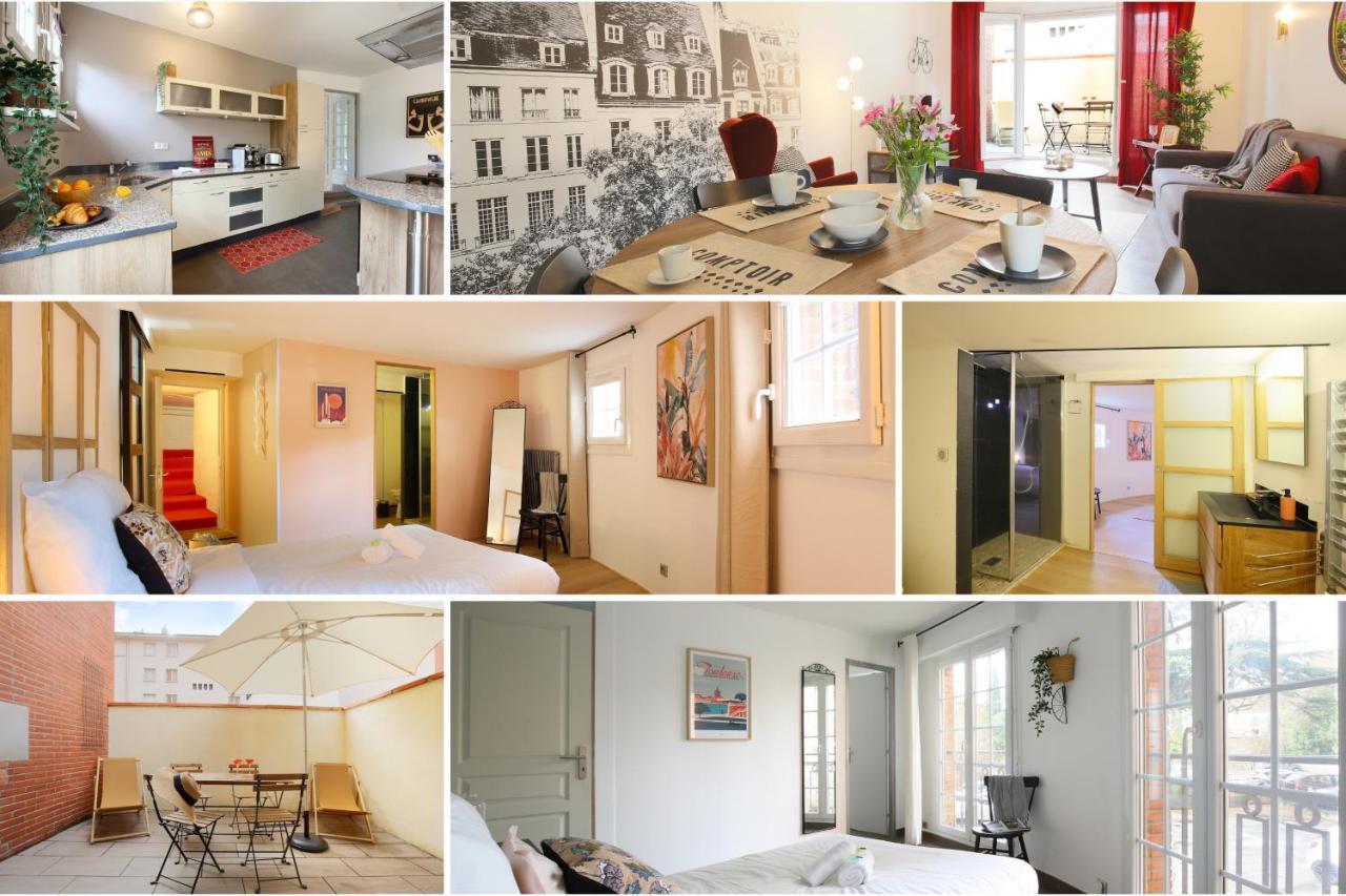 Ferienwohnung Expat Renting - Le Bistrot - St Cyprien - Parking Toulouse Exterior foto